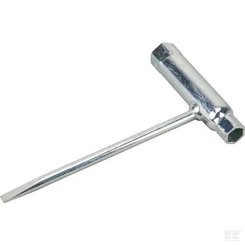 Pièces - KRAMP MOTOCULTURE - Clé à bougie tournevis 11x16mm