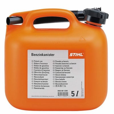 CONSOMMABLE MOTOC PLS* - DIVERS* - Bidon d'essence 5 L orange