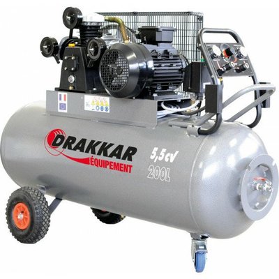 OUTILLAGE PLS* - GROS EQUIPËMENT ATELIER* - COMPRESSEUR V200L 5.5CV 400V