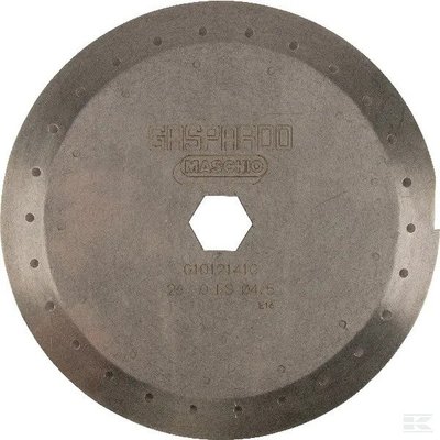 PIECES USURES AGRI PAG* - SEMOIR* - DISQUE 26 TR. D.4,5 MAIS SP-MT MASCHIO GASPARDO