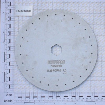 PIECES USURES AGRI PAG* - SEMOIR* - DISQUE 26 TROUS D. 2-5 SP LM TOURNESOL MASCHIO GASPARDO