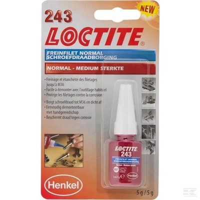 CHIMIE PLS* - DIVERS* - Frein filet moyen loctite 243 - 5ml