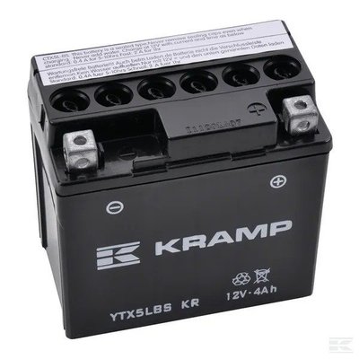 BATTERIE PLS* - MOTOCULTURE* - Batterie 12V 4Ah avec acide
