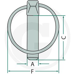 QUINCAILLERIE PLS* - QUINCAILLERIE* - SEAU de goupilles clips