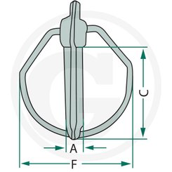 QUINCAILLERIE PLS* - QUINCAILLERIE* - Assortiment Goupilles clips d16