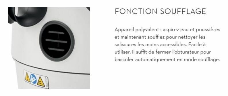 ASPIRATEUR - ASPIRATEUR ELECTRIQUE - SE 62 Aspirateur élect