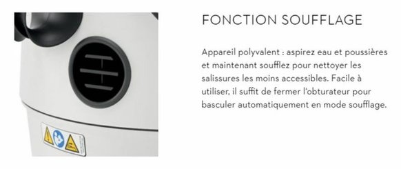 ASPIRATEUR - ASPIRATEUR ELECTRIQUE - SE 62 Aspirateur élect