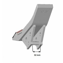 PIECES USURES AGRI PAG* - CARBURE* - SABOT SOUSSOLEUR MASCHIO Attila/Pinocchio R17220370 Ecrt.32