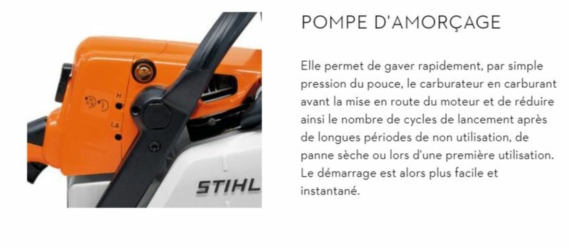 Vente MS 151 TC-E 1/4"P P Tronçonneuse Stihl MS151TC 11462000056 | Cravero,  concessionnaire matériels Volvo-Mecalac Nantes - Rennes - Caen - Niort