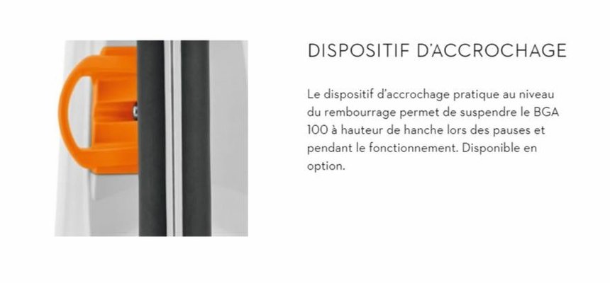 SOUFFLEUR - SOUFFLEUR A BATTERIE - BGA 100 Souffleur à batt