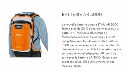 SOUFFLEUR - SOUFFLEUR A BATTERIE - BGA 100 Souffleur à batt
