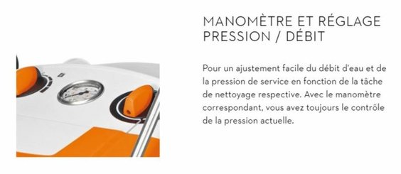 NETTOYEUR HAUTE PRESSION - NHP 230V - RE 362 PLUS Nettoyeur HP élect