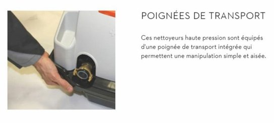 NETTOYEUR HAUTE PRESSION - NHP 230V - RE 362 PLUS Nettoyeur HP élect