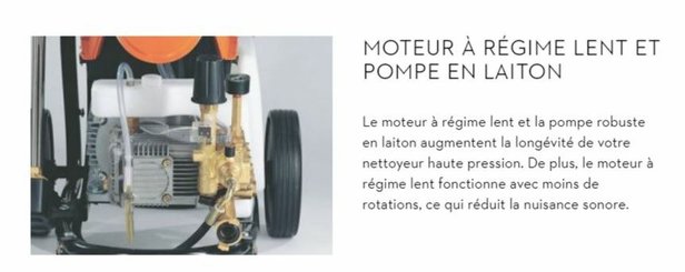 NETTOYEUR HAUTE PRESSION - NHP 230V - RE 362 PLUS Nettoyeur HP élect