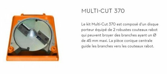 BROYEUR DE VEGETAUX - BROYEUR THERMIQUE - GH 370.0 S Broyeur