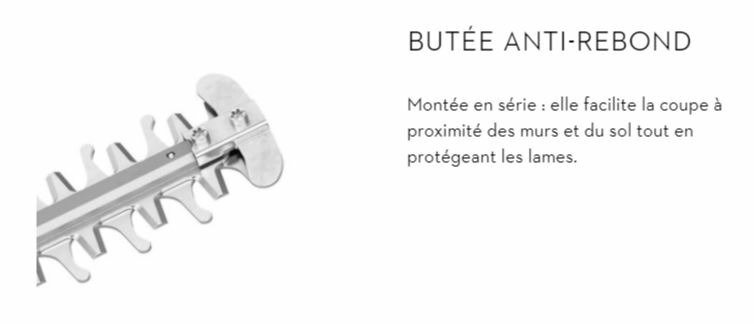 TAILLE HAIE - TAILLE HAIE A BATTERIE - HLA 56 Taille-haie s/perche à batt