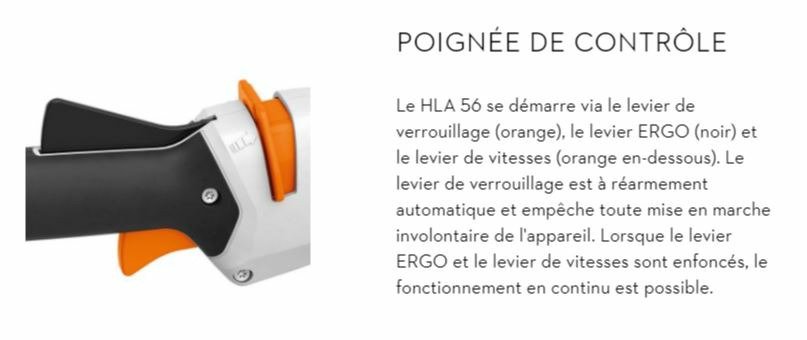 TAILLE HAIE - TAILLE HAIE A BATTERIE - HLA 56 Taille-haie s/perche à batt