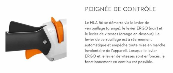 TAILLE HAIE - TAILLE HAIE A BATTERIE - HLA 56 Taille-haie s/perche à batt