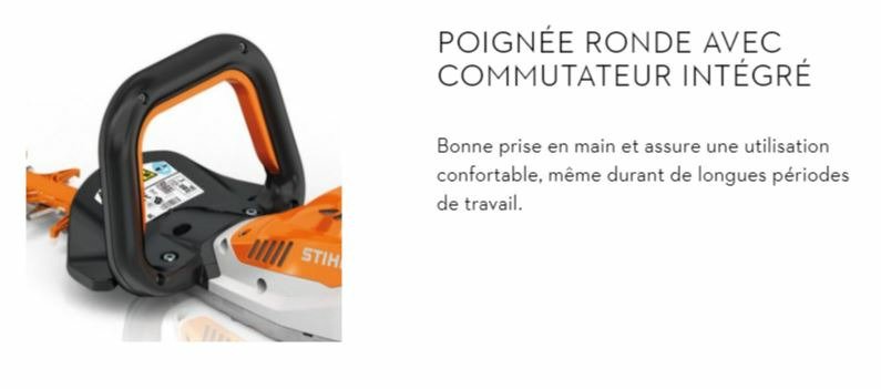 TAILLE HAIE - TAILLE HAIE A BATTERIE - HSA 94 R Taille-haies sur batterie,