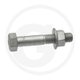 BOULON M12X65 AVEC ECROU Kverneland