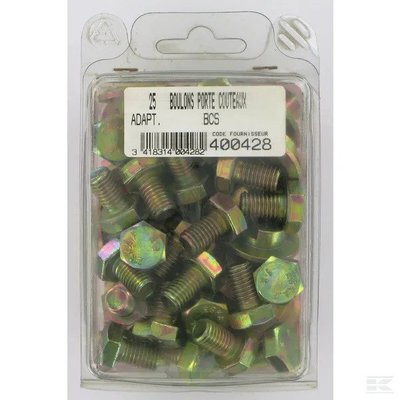 PIECES USURES AGRI PAG* - FENAISON MANUTENTION* - BOULON M10x18 DE COUTEAU NM/BCS