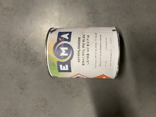 CHIMIE PLS* - PEINTURE* - Peinture BLEU 1KG CARRE CARRÉ