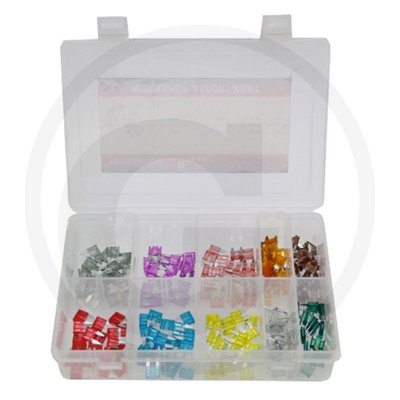 ELECTRICITE ECLAIRAGE PLS* - ELECTRICITE ECLAIRAGE* - Assortiment de fusibles a fiches plates mini