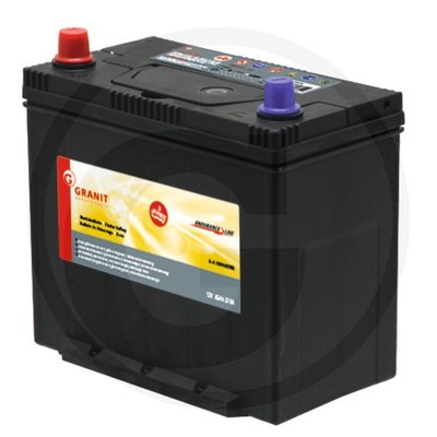 BATTERIE PLS* - MOTOCULTURE* - Batterie 12 V / 45 Ah + a gauche