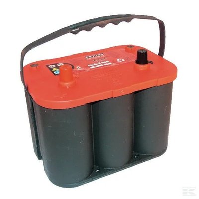 BATTERIE PLS* - AGRI* - optima rouge Batterie 12V 50Ah 815A AGM Red Top RTS 4.2 Optima