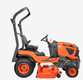 Tondeuse autoportée Kubota G 2160E - 21 ch. SANS BAC