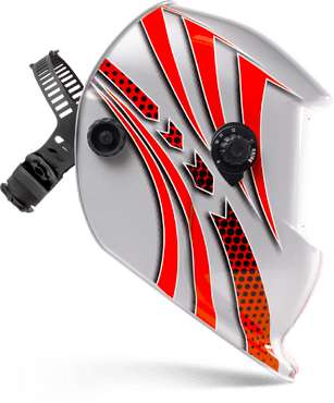 OUTILLAGE PLS* - CONSOMMABLE - MASQUE DE SOUDAGE VENUS 3/9-13G RED TRUE COLOR