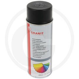 CHIMIE PLS* - PEINTURE* - Peinture Noir mat case ih aérosol 400ml