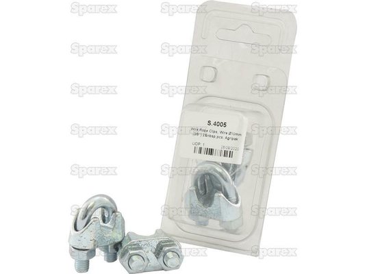 QUINCAILLERIE - COLLIERS - 2 serre-cables 9.5mm