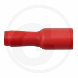 ELECTRICITE ECLAIRAGE PLS* - ELECTRICITE ECLAIRAGE* - Cosses à sertir rondes Ø 4 mm, rouge, pour câbles de 0,5 à 1,0 mm²
