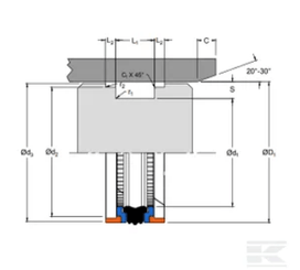 PIECES UNIVERSELLE PAG* - JOINT HYDRAULIQUE* - JOINT TYPE DBM