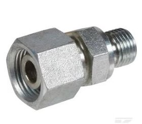 PIECES UNIVERSELLE PAG* - HYDRAULIQUE* - Adapteur tournant 12L - 1/4BSP