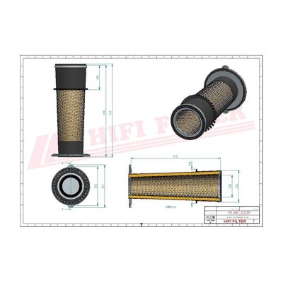 PIECES TRACTEUR PAG* - FILTRATION* - Filtre a air FIAT 55-66