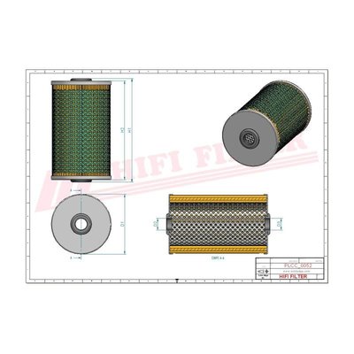 PIECES TRACTEUR PAG* - FILTRATION* - FILTRE G.O ZETOR (X2) Zetor