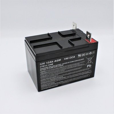 BATTERIE PLS* - MOTOCULTURE* - Batterie 12V 12 Ah B&S