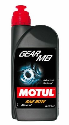 CONSOMMABLE MOTOC PLS* - LUBRIFIANT* - HUILE GEAR MB sae80W 1L Motul