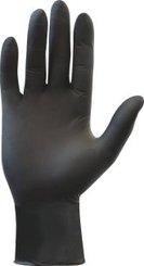 VETEMENTS EPI PLS* - EPI* - Gants d'atelier noir Nitrile t9/10 100micron