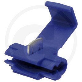 ELECTRICITE ECLAIRAGE PLS* - ELECTRICITE ECLAIRAGE* - Cosses dérivation isol. bleu, pour câbles de 1,0 à 1,5 mm²