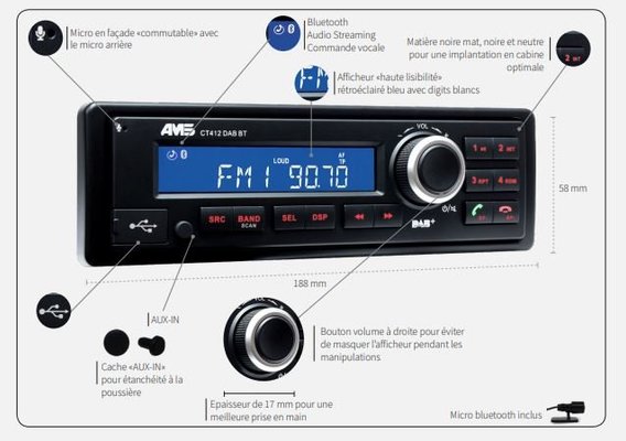 ELECTRONIQUE EMBARQUE PLS* - ELECTRONIQUE EMBARQUE* - AUTO RADIO CHASSIS COURT