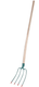 Fourche à fumier 4 dents avec manche 130cm