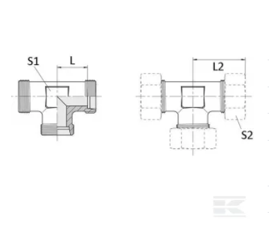 PIECES UNIVERSELLE PAG* - HYDRAULIQUE* - Té égal Ø13