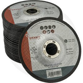 OUTILLAGE PLS* - CONSOMMABLE - Disque à tronçonner 125 x 3,0 x 22,2