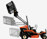 Tondeuse autoportée Kubota GZD21 HD - 21 ch. BENNAGE EN HAUTEUR