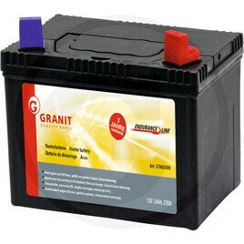BATTERIE PLS* - MOTOCULTURE* - Batterie 12 V / 24 Ah u1r9