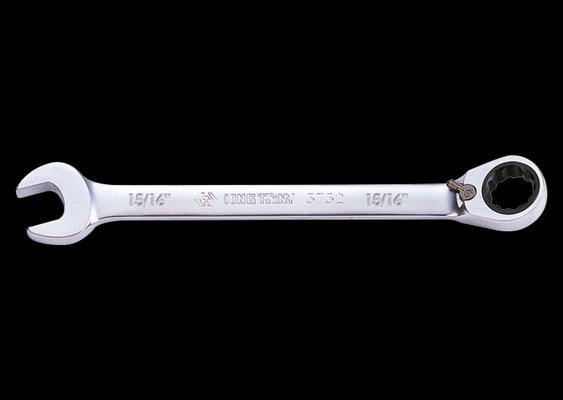 OUTILLAGE PLS* - OUTILLAGE A MAIN* - Clé mixte à cliquet réversible 5/8" King Tony