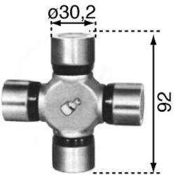 Pièces - ROQUES ETS - CROISILLON 30.2X92